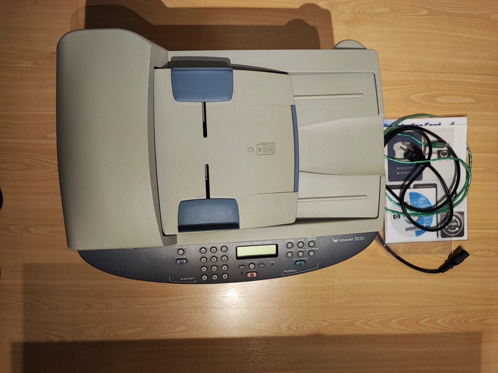 HP LaserJet 3020, Ophalen, Printer