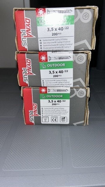 Schroeven hout, Ophalen of Verzenden, Nieuw, Minder dan 50 mm, Schroeven