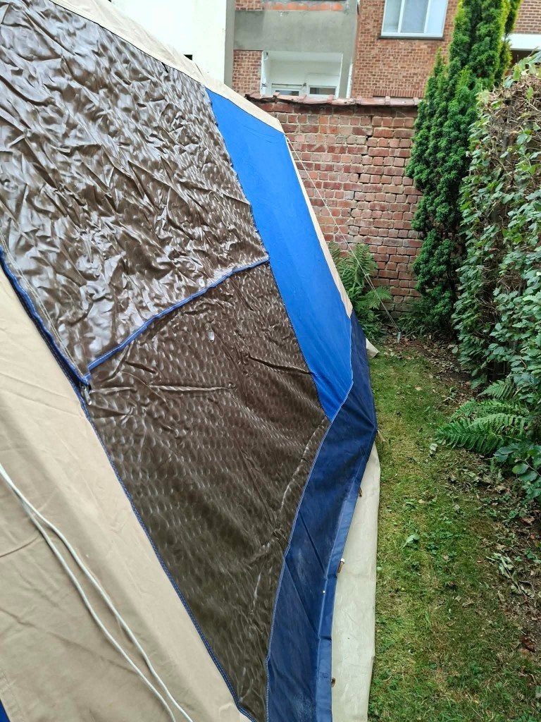 Tente cabanon Eloise, Caravanes & Camping, Enlèvement, Utilisé, Jusqu'à 4