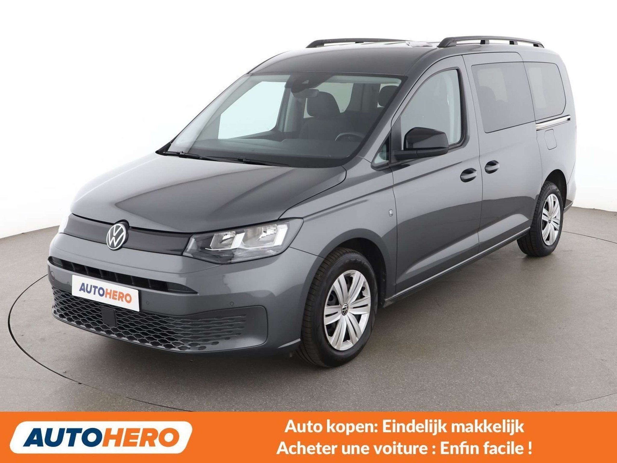Volkswagen Caddy 1.5 TSI Maxi (bj 2024, automaat), Auto's, Stof, Overige brandstoffen, 7 zetels, 84 kW