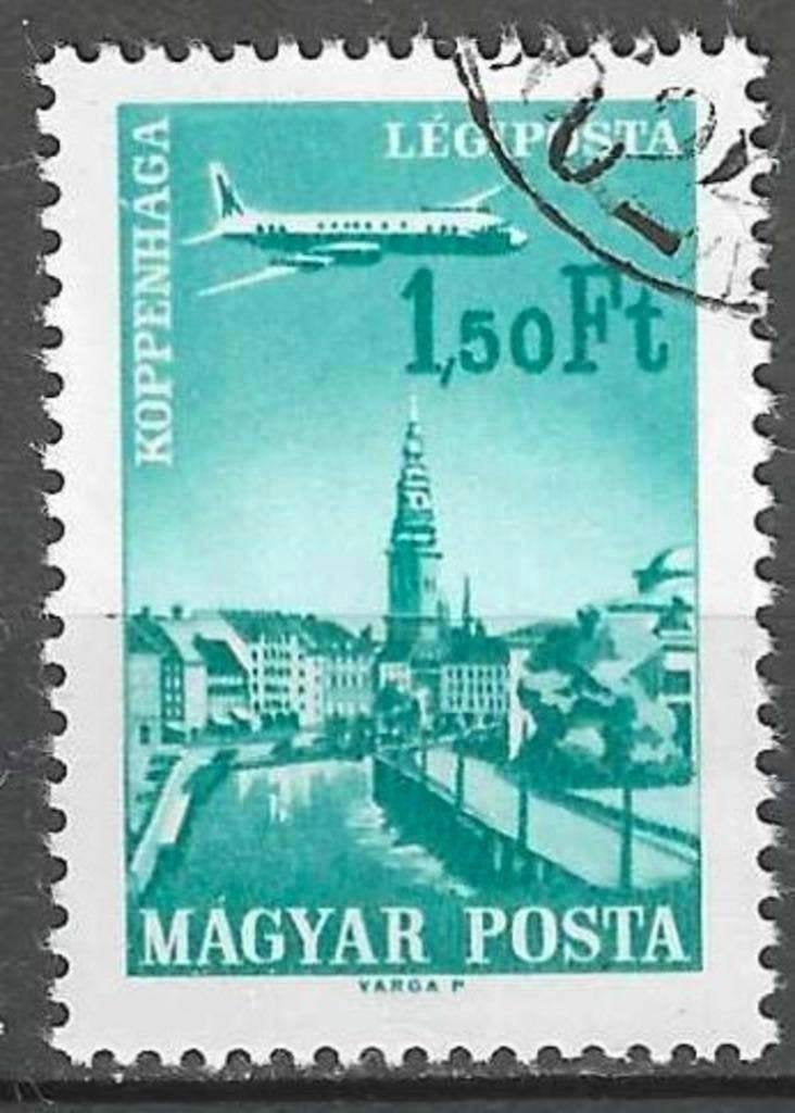 Hongrie 1966/1967 - Yvert 284PA - Courrier à destinatio (ST), Envoi, Affranchi
