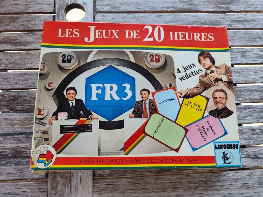 Les Jeux de 20 Heures FR3 – Jeu de société vintage complet, Hobby & Loisirs créatifs, Jeux de société | Jeux de plateau, Enlèvement