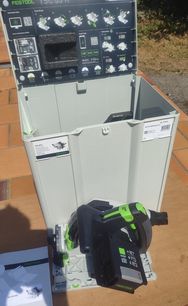 Invalzaag Festool TSC 55 KEB zonder accu`s en zonder lader, Ophalen, Nieuw, Invalzaag, Mafell festool bosch dewalt hilti