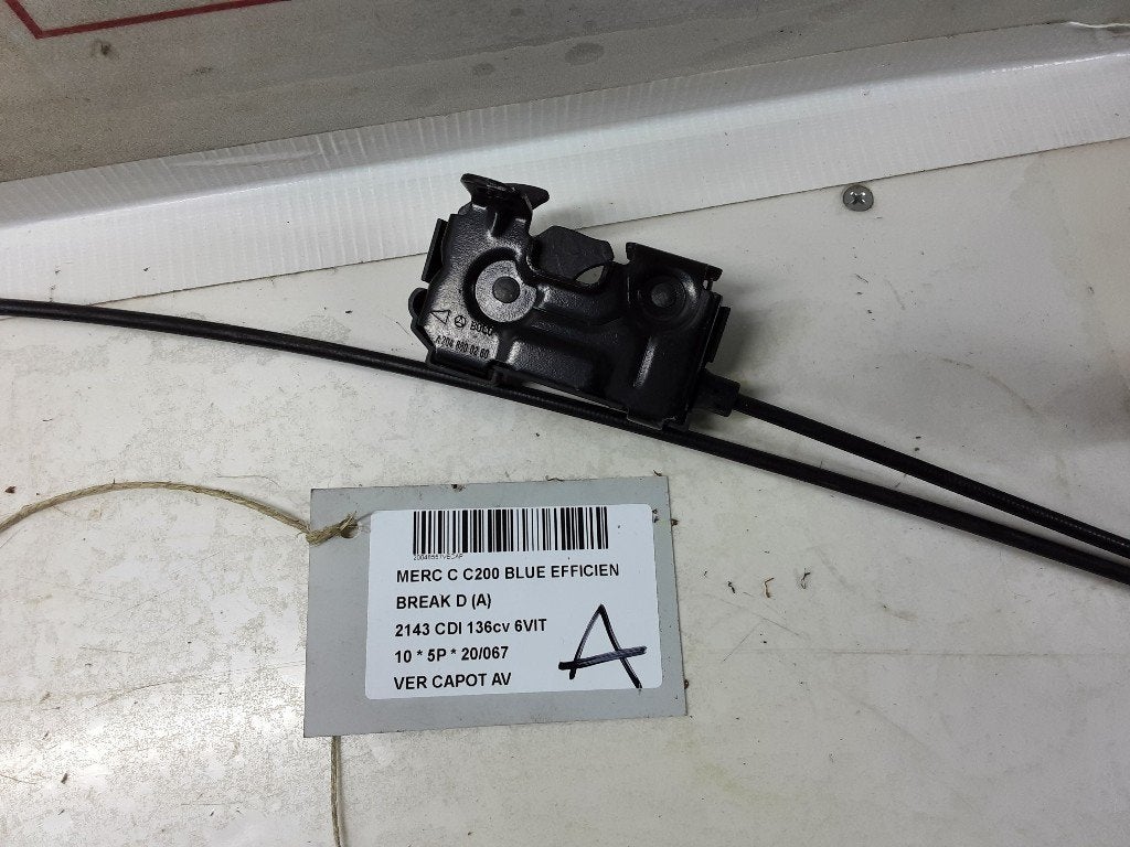 SERRURE CAPOT Mercedes-Benz C Estate (S204), Mercedes-Benz, Utilisé, Dialog.mb@mercedes-benz.com, Mercedes-Benz AG