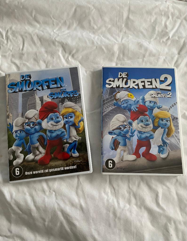De Smurfen DVD-set: Deel 1 & 2 (Beide films!), Cd's en Dvd's, Dvd's | Kinderen en Jeugd, Ophalen, Overige genres, Zo goed als nieuw