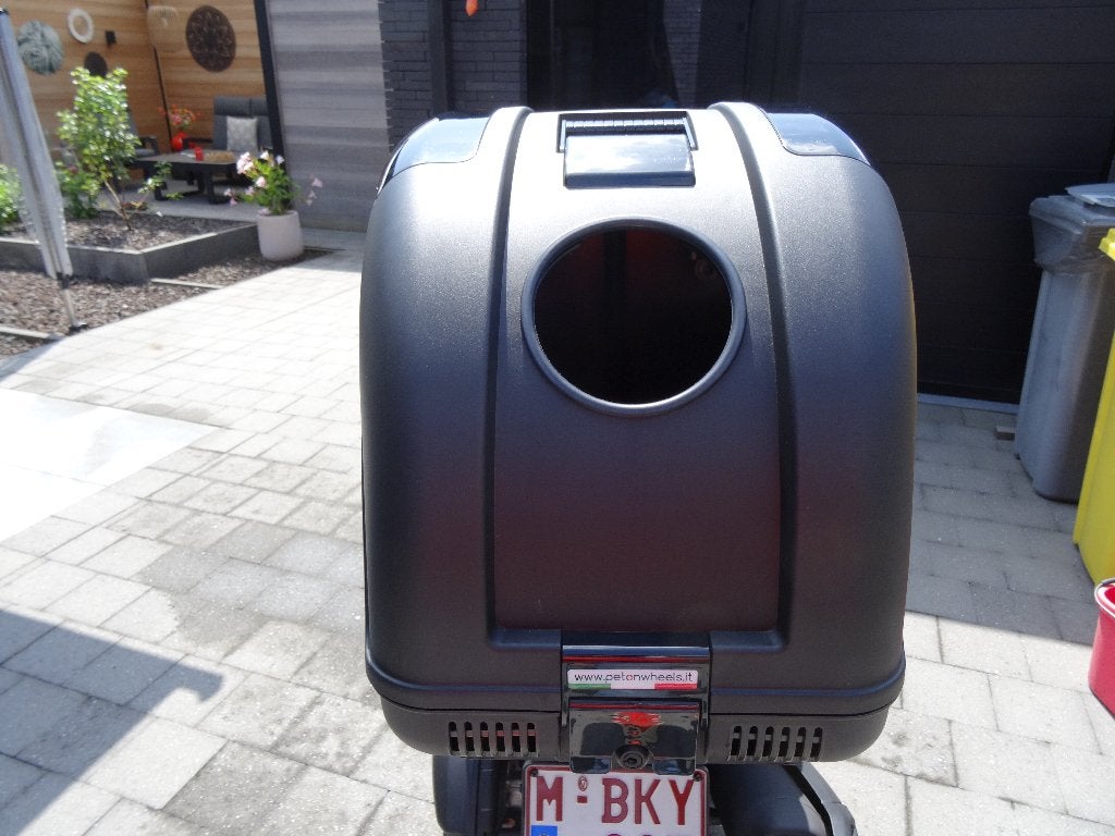 Harde Topkoffer, transportbox huisdier voor motor/scooter, Ophalen, Nieuw