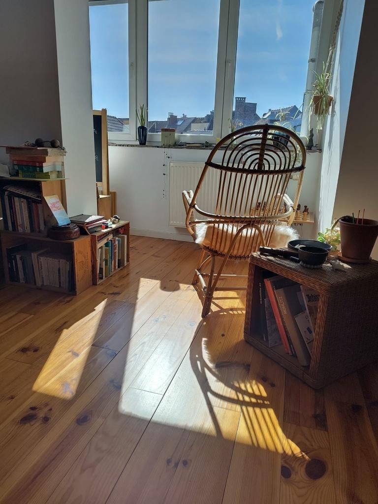Appartement duplex lumineux 3 chambres avec jardin d’hiver, Immo, Bruxelles, 93 m², Jusqu'à 200 m², Appartement