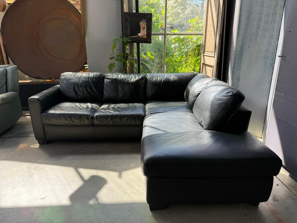 Ruime hoekzetel, Maison & Meubles, Canapés | Sofas & Chaises Longues, Utilisé, Quatre personnes ou plus, 200 à 250 cm, 75 à 100 cm