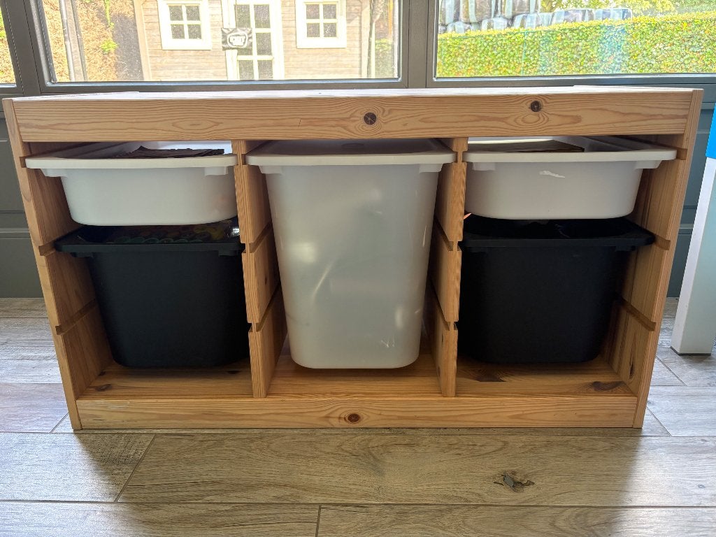 Ikea trofast opbergcombinatie, Gebruikt, Kast, 75 tot 100 cm, Minder dan 50 cm