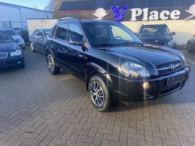 Hyundai Tucson 4X4 2.0 Benzine EXCLUSIVE! Airco 114 DKM!, Auto's, Stof, Zwart, Bedrijf, Tucson