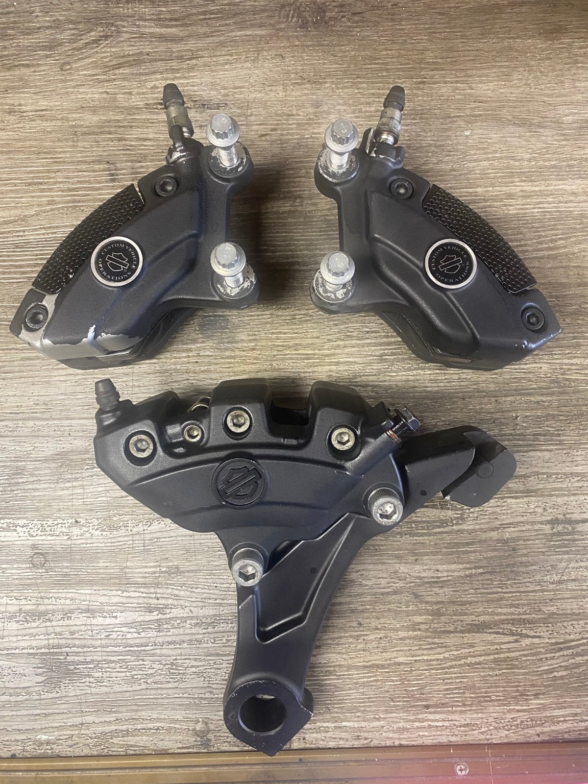 Harley Davidson Remklauwen Compleet, Ophalen of Verzenden, Gebruikt