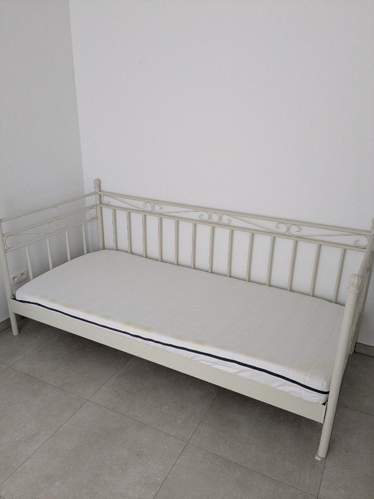 1-persoonsbed, Ophalen, Gebruikt, 90 cm, Eenpersoons