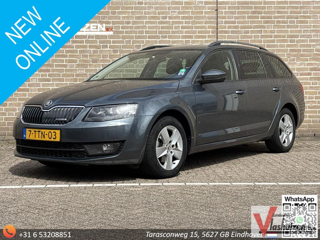 Skoda Octavia Combi 1.6 TDI Greenline Businessline | Climate, Auto's, Skoda, Bedrijf, Octavia, ABS, Adaptieve lichten, Airbags