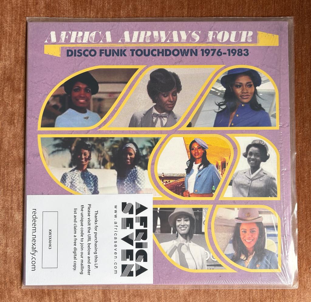 Africa Airways Four  (Disco Funk Touchdown 1976 - 1983), Ophalen, Zo goed als nieuw, 12 inch