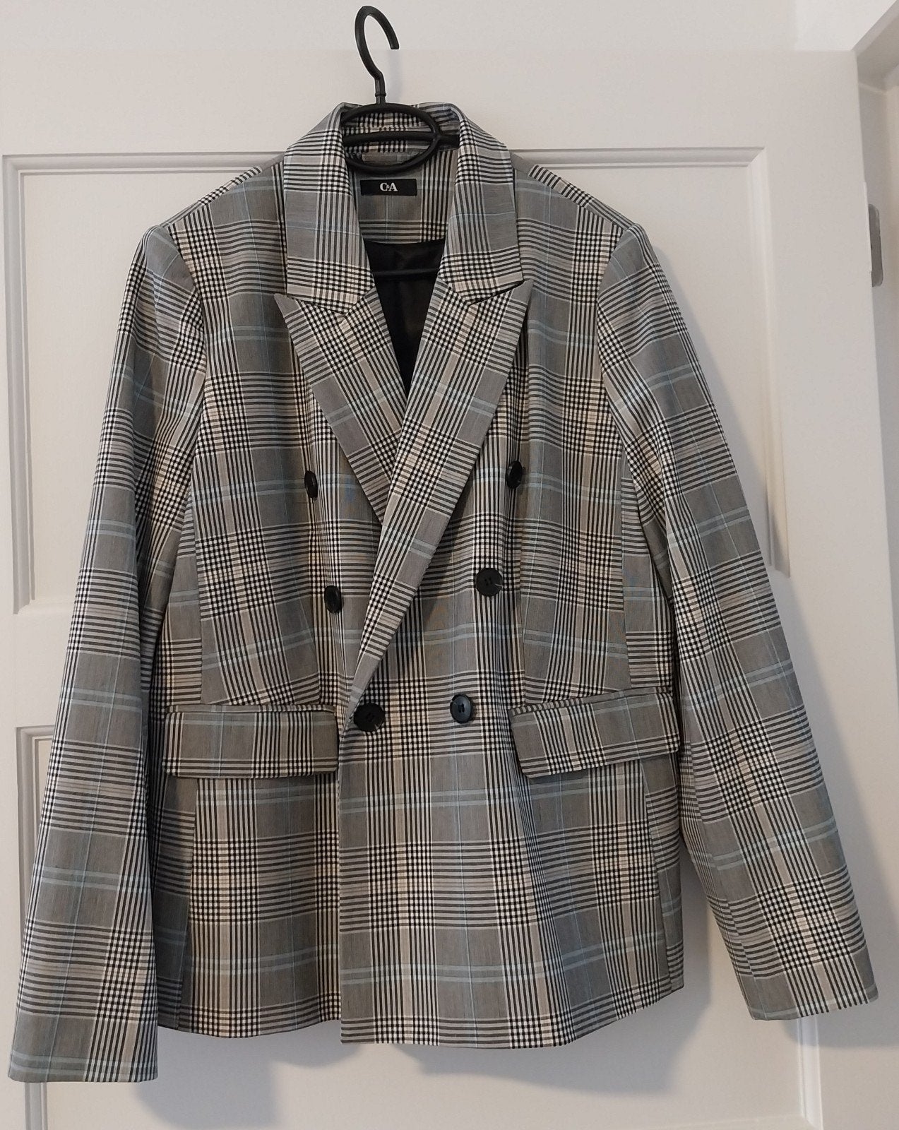 Mooi jasje van Prince of Wales, maat 44. 1 keer gedragen, Kleding | Dames, Ophalen, Kostuum of Pak, Maat 42/44 (L), Zo goed als nieuw