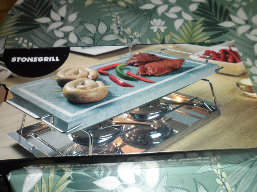 steengrill,  glazen, kom, snijplanken, plateau ed, Huis en Inrichting, Ophalen, Zo goed als nieuw