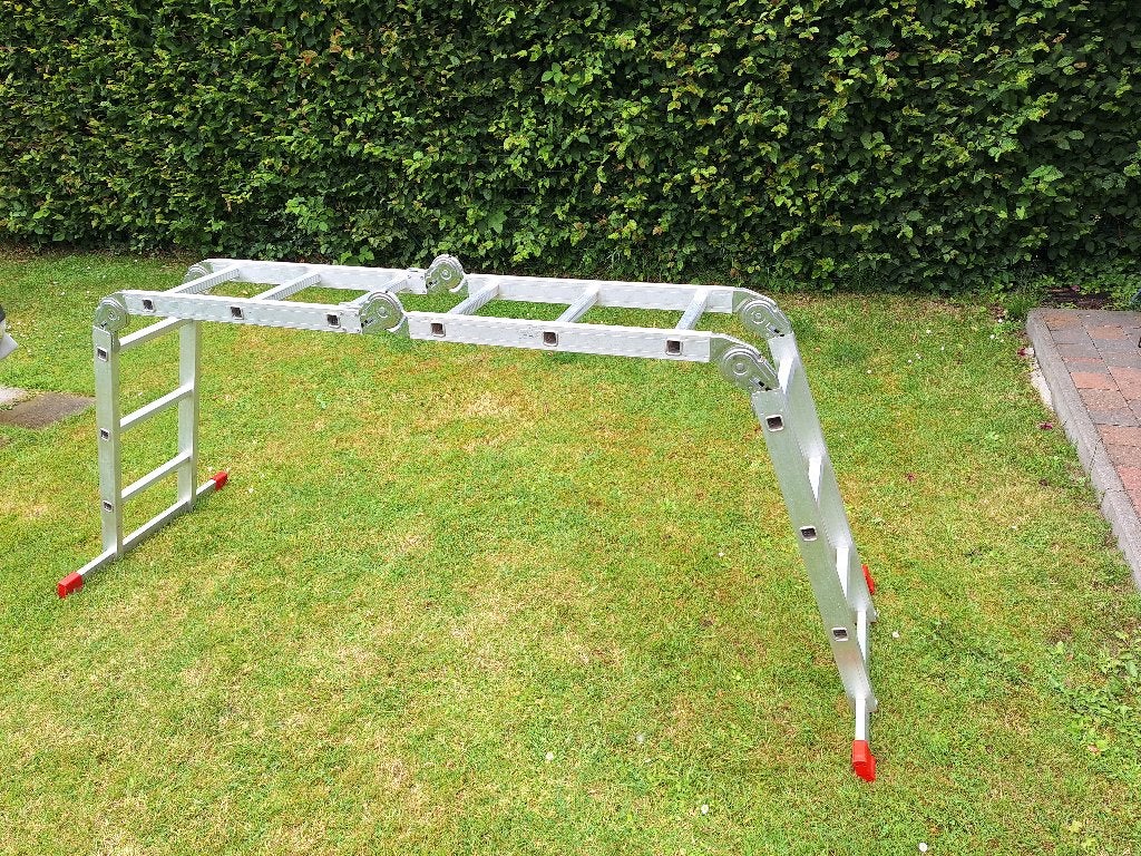 Ladder, Doe-het-zelf en Bouw, Ladders en Trappen, Ophalen, Gebruikt, Ladder, Opvouwbaar of Inschuifbaar