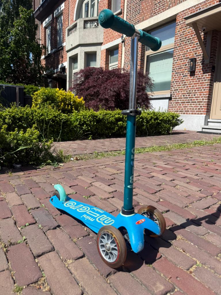 Blauwe Micro step Mini, Fietsen en Brommers, Steps, Gebruikt, Gewone step, Ophalen