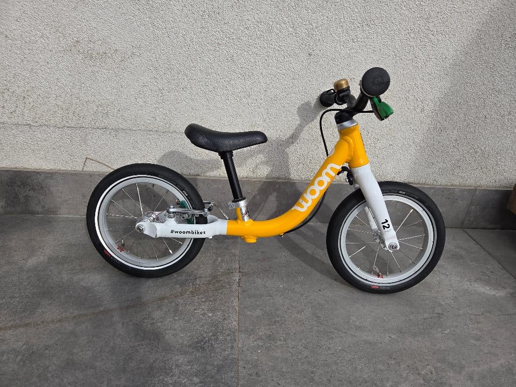 Woom Go 1 Loopfiets, Ophalen, Zo goed als nieuw, Minder dan 16 inch, Woom