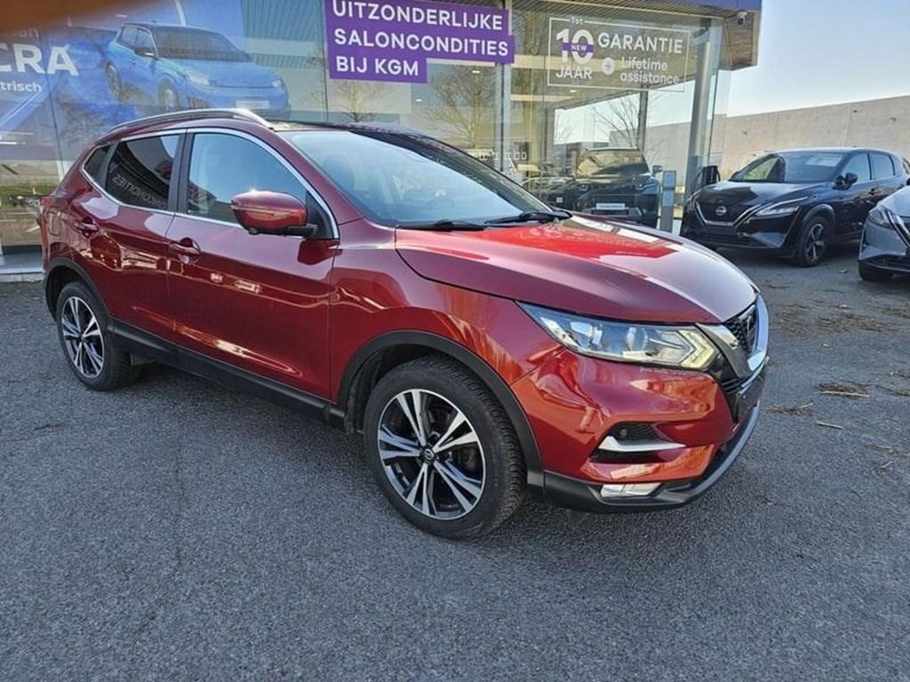 Nissan Qashqai 1.2 DIG-T N-Connecta  2 JAAR WAARBORG, Bedrijf, Qashqai, Rood, Euro 6