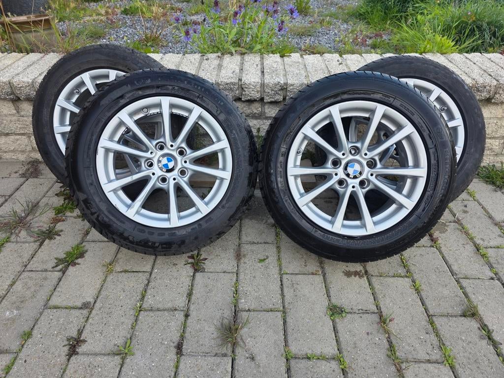 Set jantes BMW 7Jx16H2 Goodyear Efficientgrip 205x60x16 92W, Autos : Pièces & Accessoires, Pneus & Jantes, Enlèvement, Pneus été