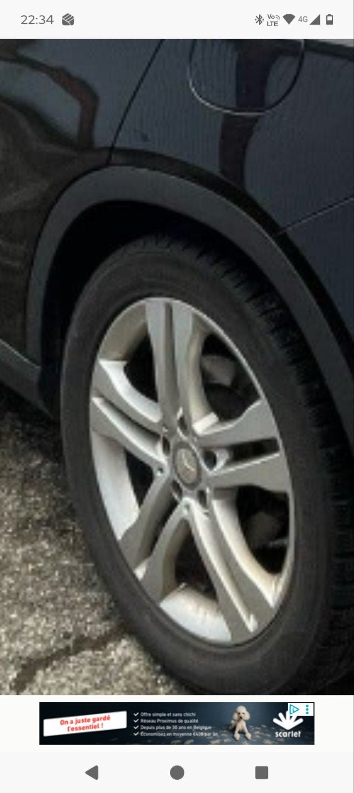 jantes diamètre 18 orignal mercedes gla 2014, Enlèvement ou Envoi, Jante(s)