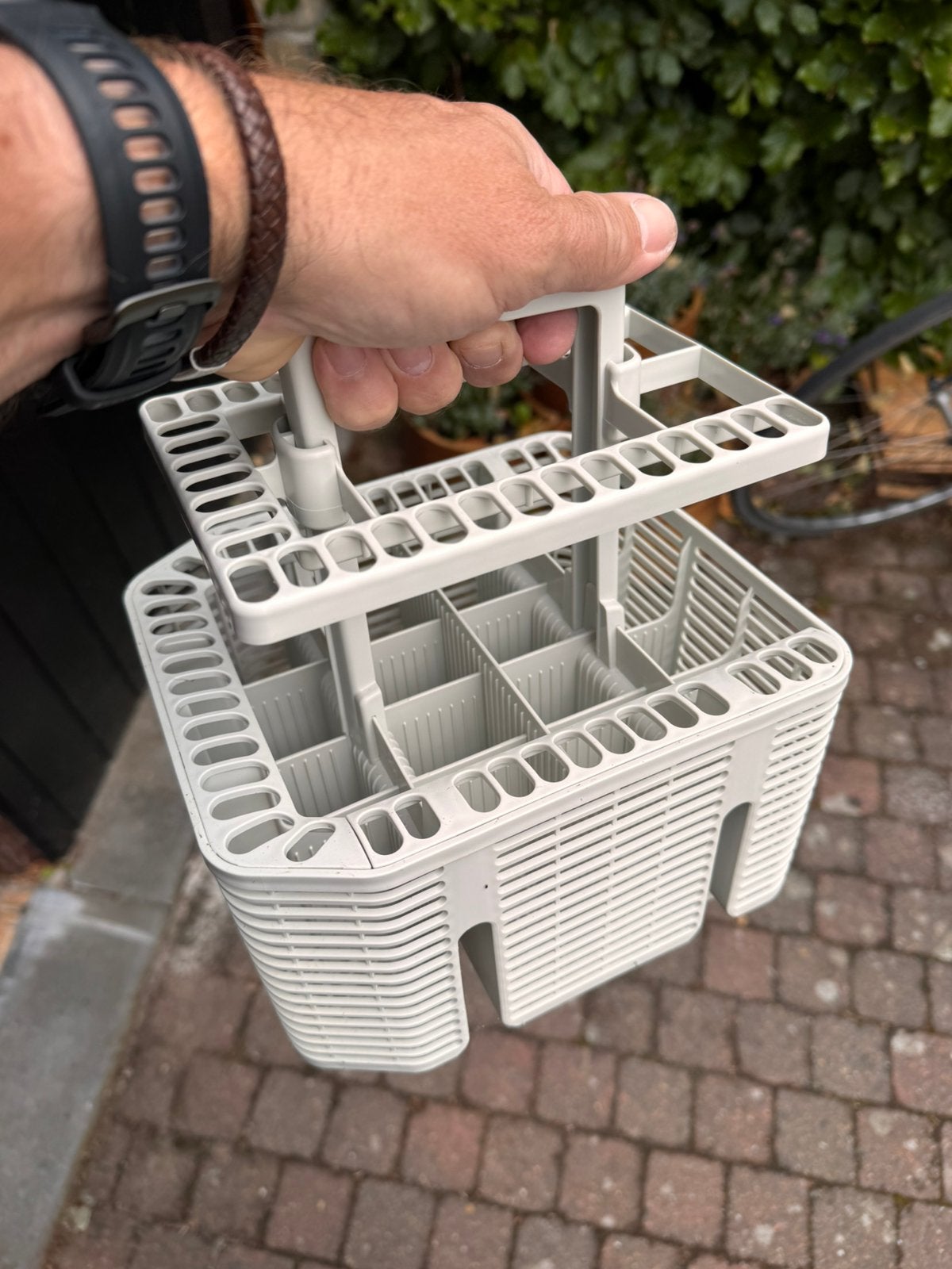 Gratis splinternieuw bestekmandje uit Miele vaatwasser, Ophalen, Nieuw