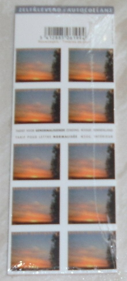 1 boekje rouwzegels  2010, Postzegels en Munten, Frankeerzegel, Ophalen of Verzenden, Zonder stempel, Postfris