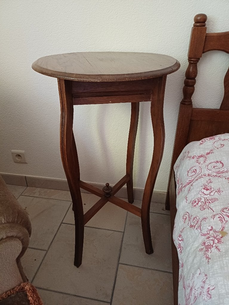 Sellettes / guéridon, Maison & Meubles, Enlèvement, Utilisé, Bois, Brocante