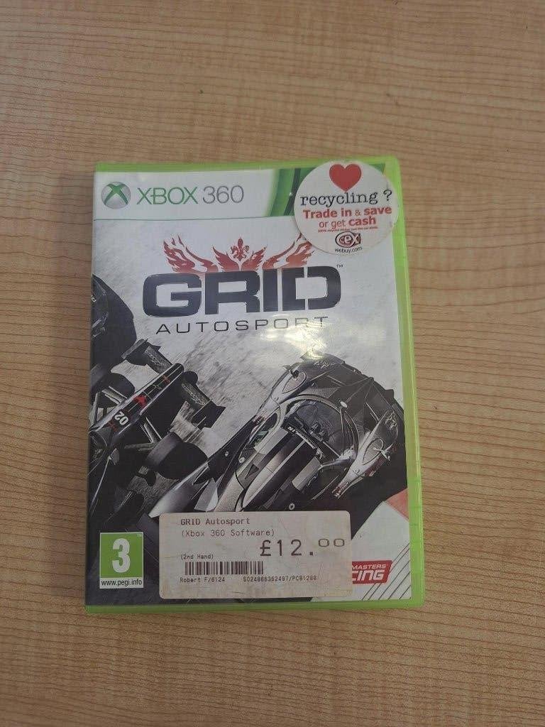 xbox360spel grid autosport, Games en Spelcomputers, Ophalen of Verzenden, Zo goed als nieuw