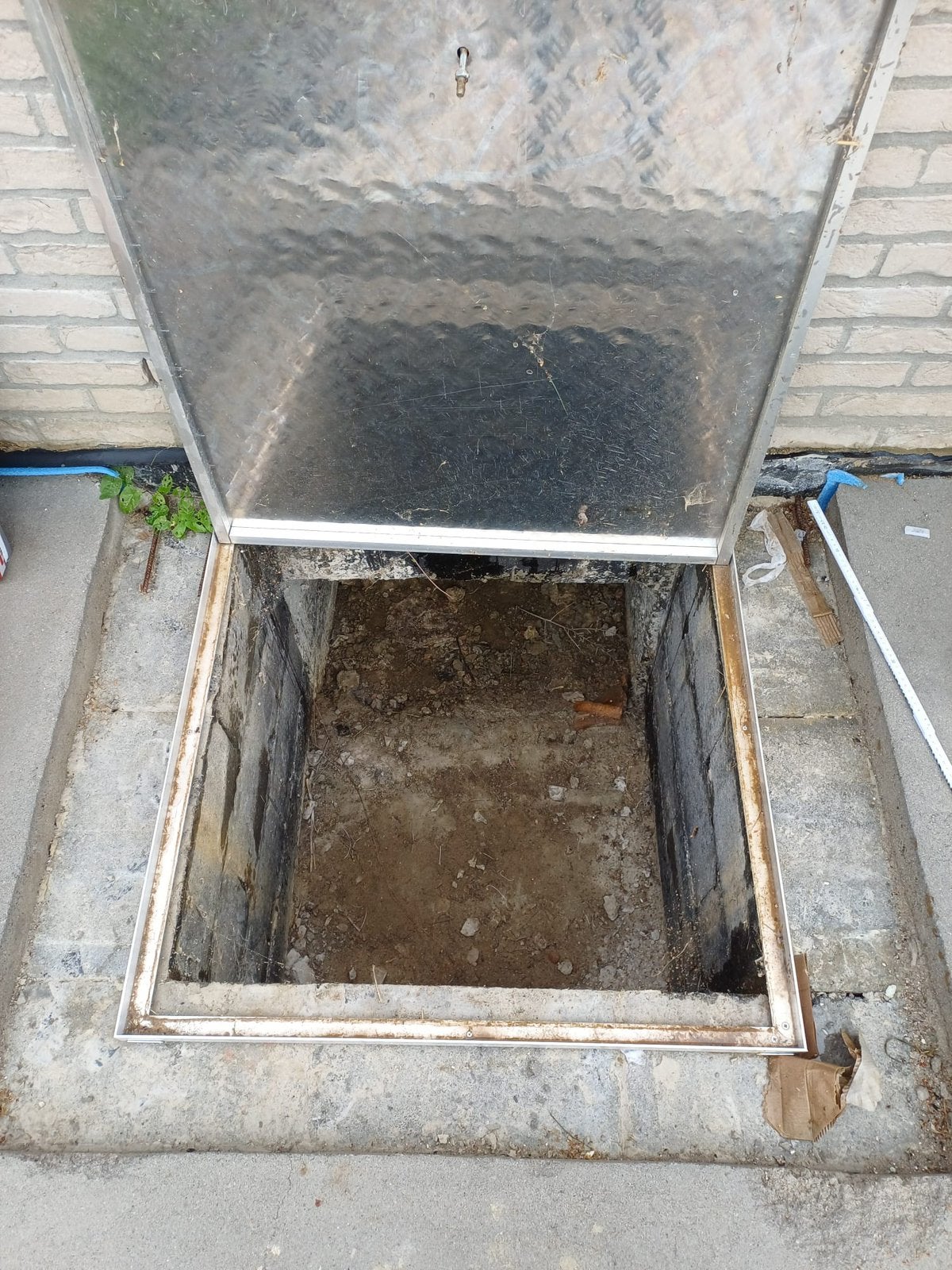 Deksel voor kruipkelder / put / … 86x86 buitenkader, Enlèvement, Neuf