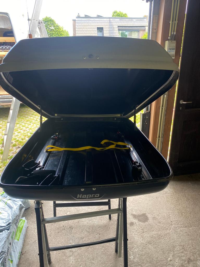 Dakkoffer Hapro Carver Nieuwstaat, Auto diversen, Dakkoffers, Ophalen of Verzenden, Zo goed als nieuw