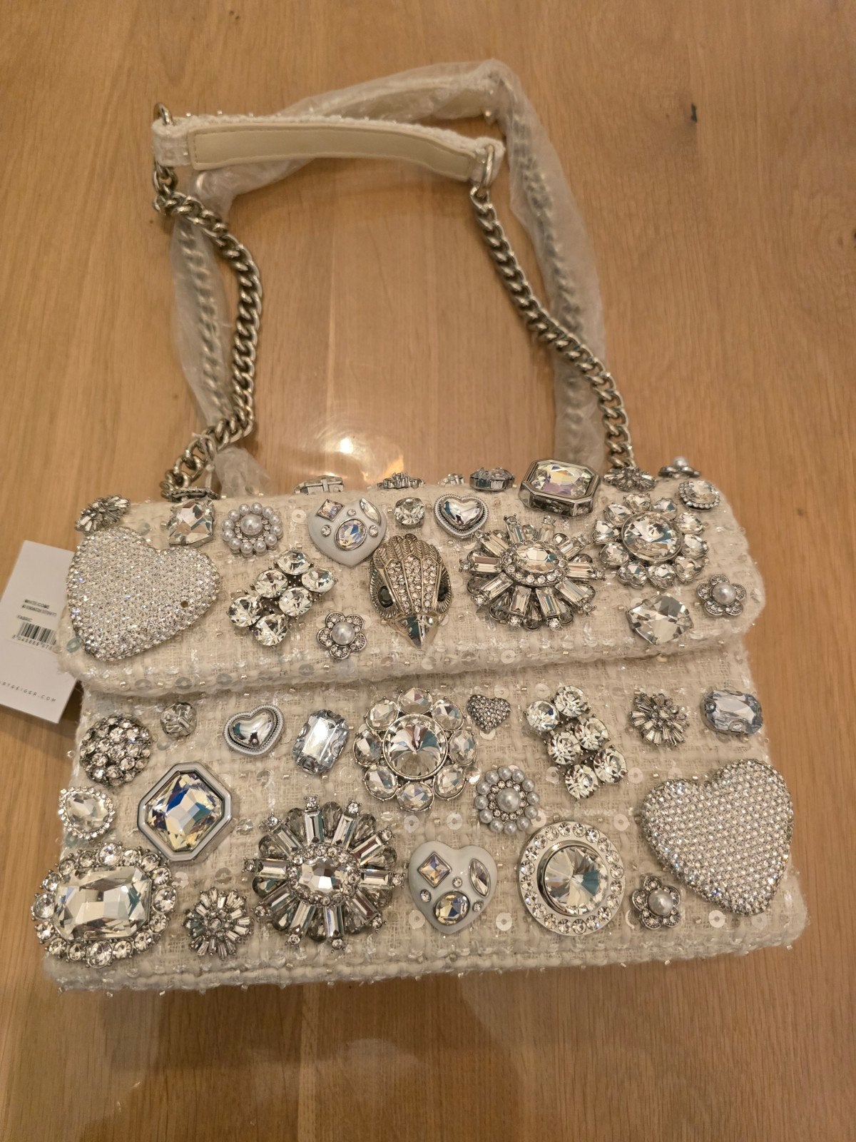 Sac kurt geiger, Enlèvement, Blanc