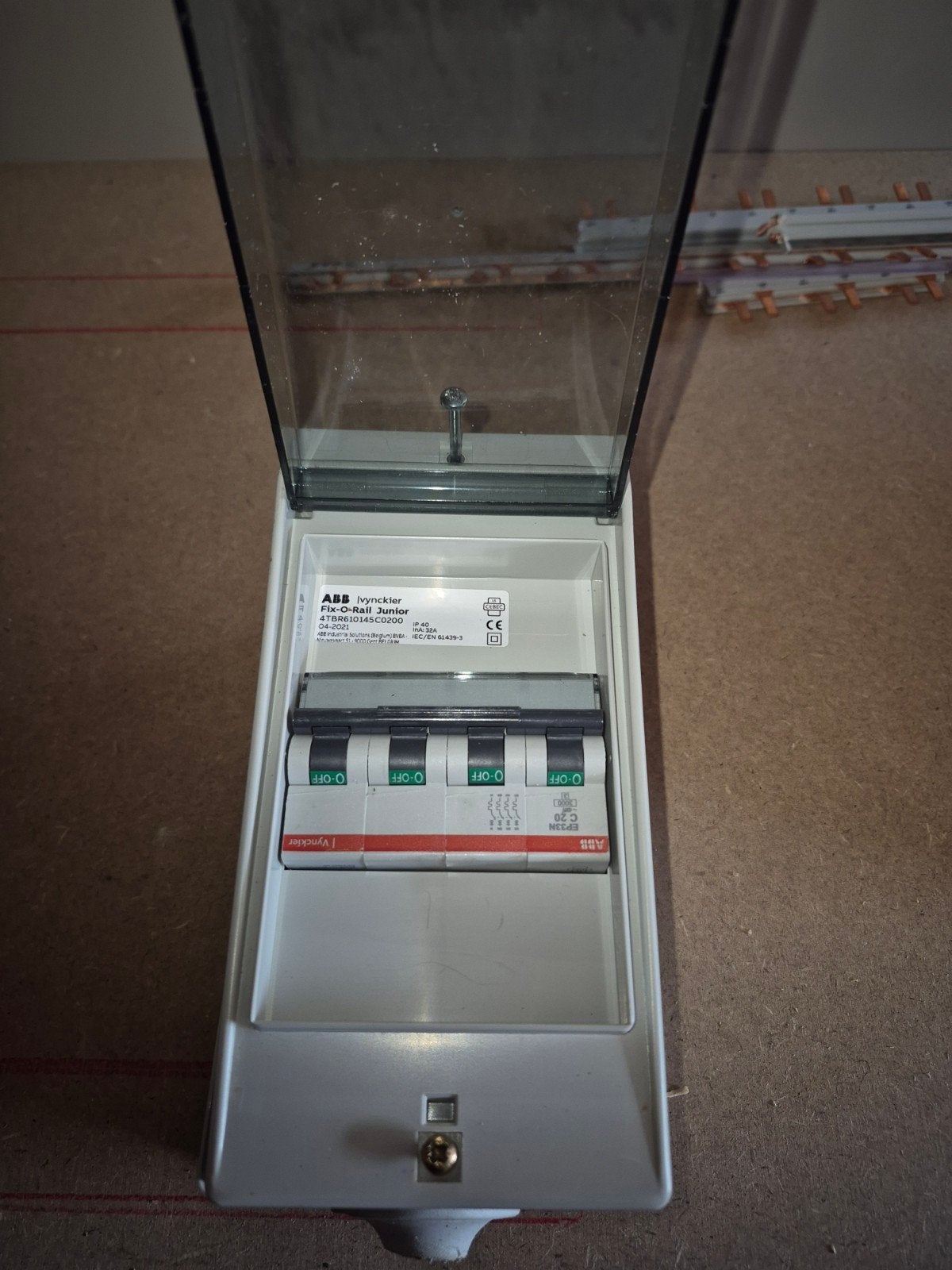 Zekeringkast met modules 230v, Bricolage & Construction, Électricité & Câbles, Enlèvement