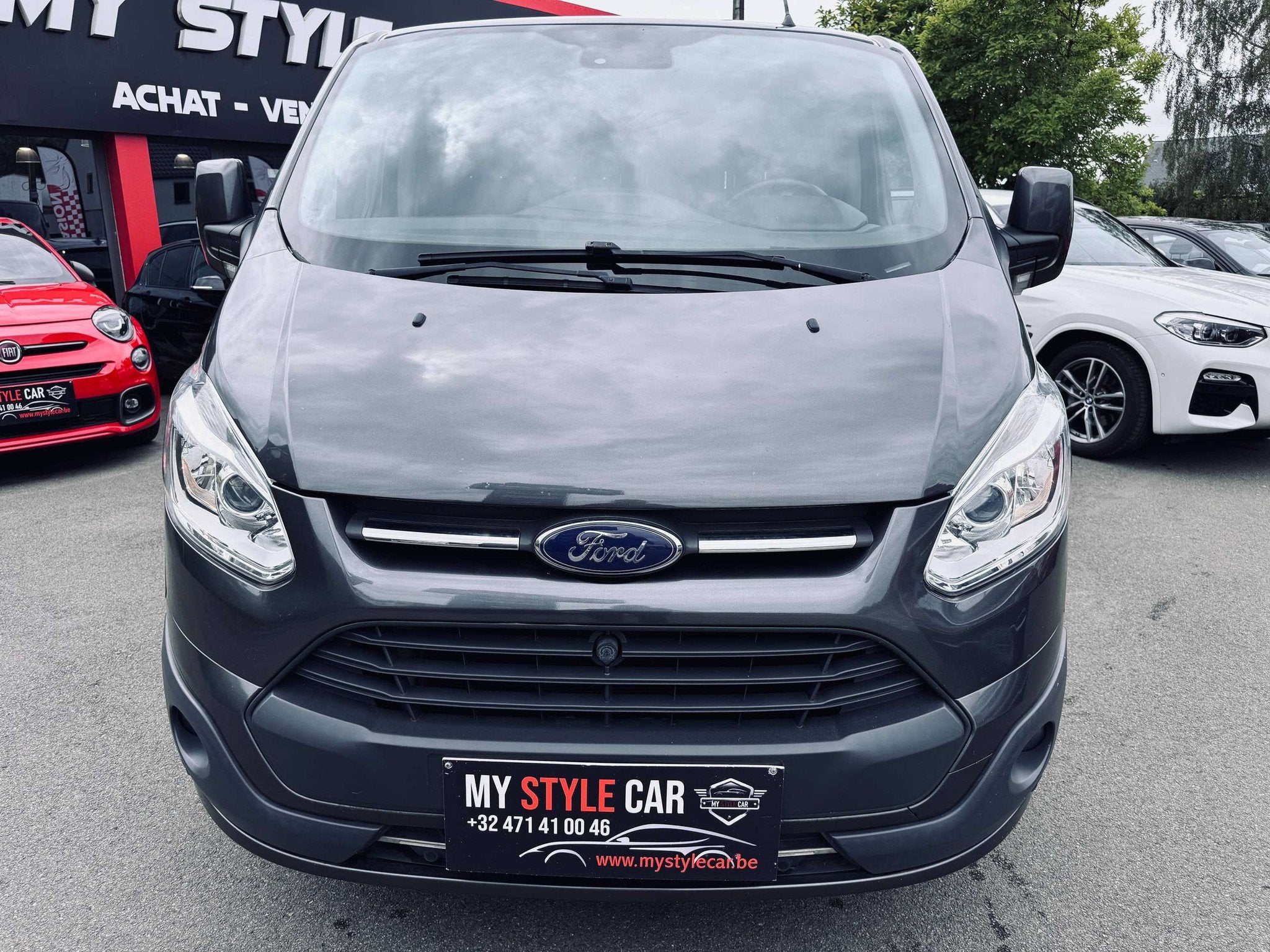 Ford Transit Custom 2.0 TDCi L2H1 Automatique, 6 places, Autos, Camionnettes & Utilitaires, Argent ou Gris, Achat, 6 portes, Euro 6