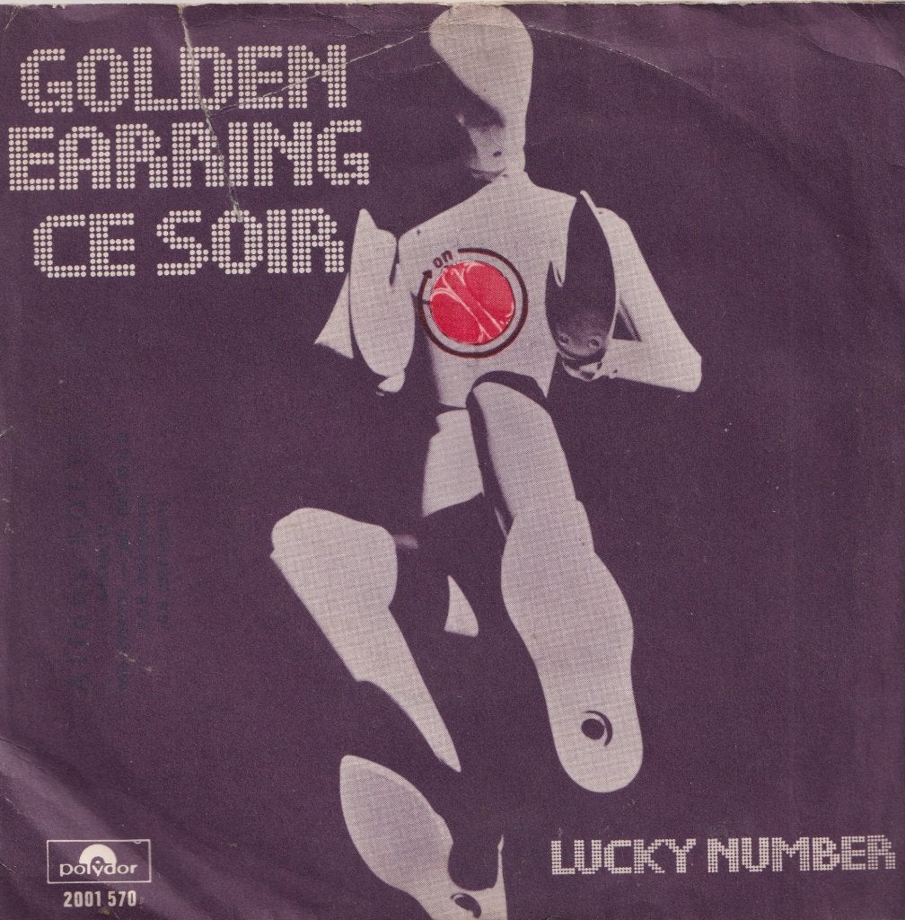 Golden Earring – Ce soir / Lucky number – Single, Ophalen of Verzenden, Gebruikt, 7 inch, Pop
