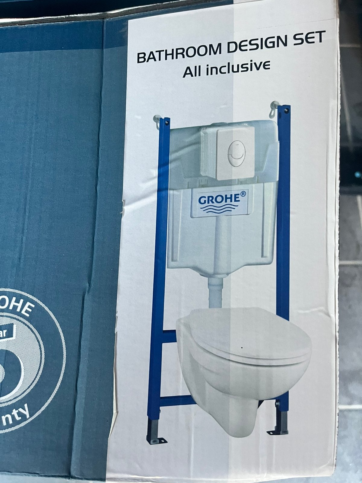 Wc suspendu pack Grohe - neuf, Enlèvement, Neuf