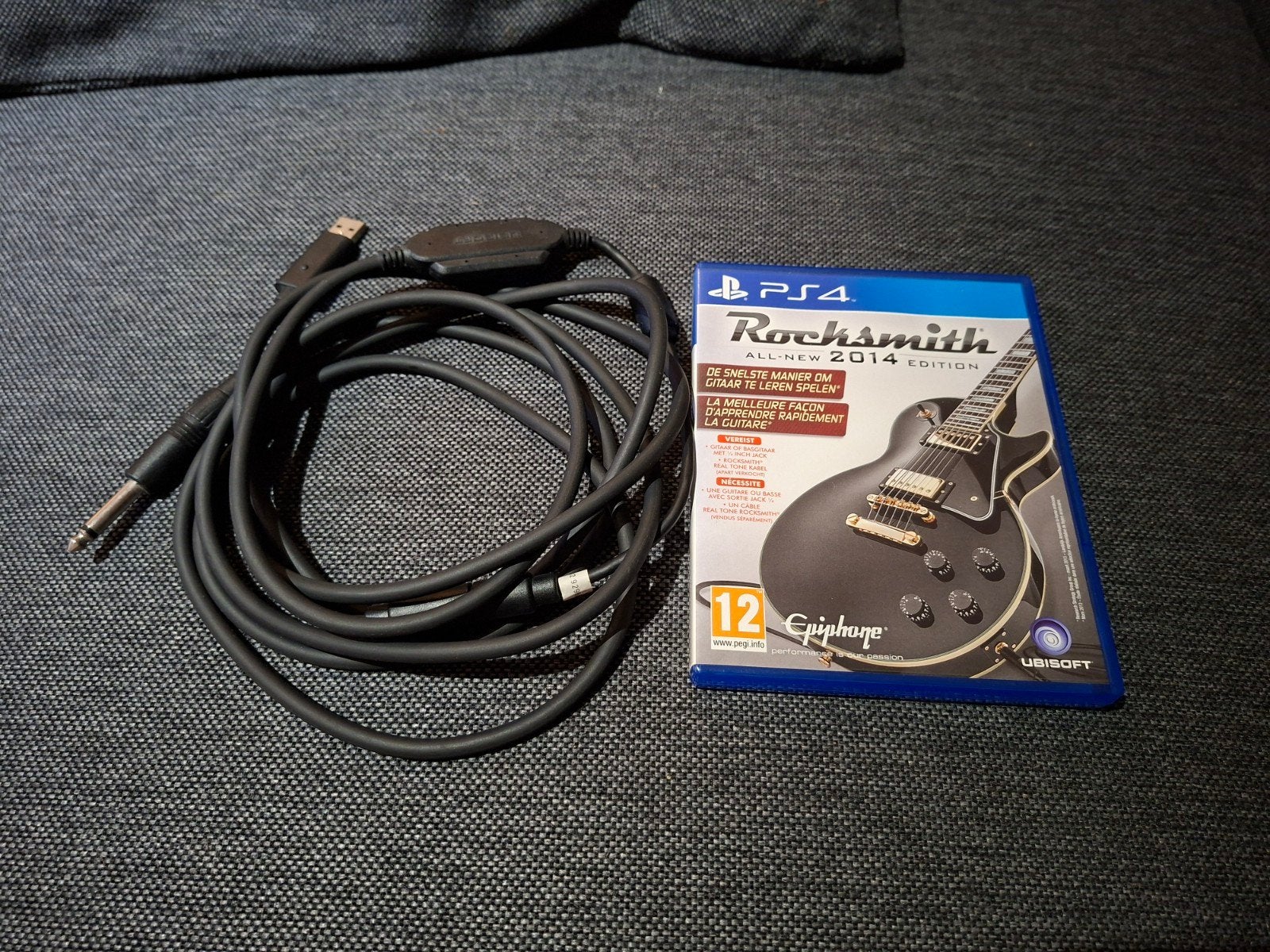 Rocksmith 2014 (ps4) met originele kabel, Games en Spelcomputers, Ophalen