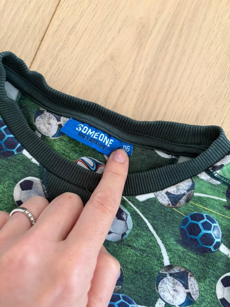 Trui Someone maat 116, Kinderen en Baby's, Kinderkleding | Maat 116, Trui of Vest, Ophalen of Verzenden, Zo goed als nieuw, Someone