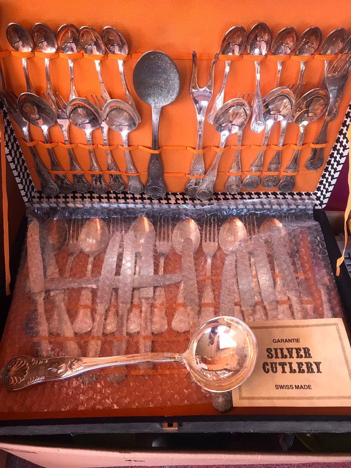 Boîte à couverts en argent, Antiquités & Art, Enlèvement ou Envoi