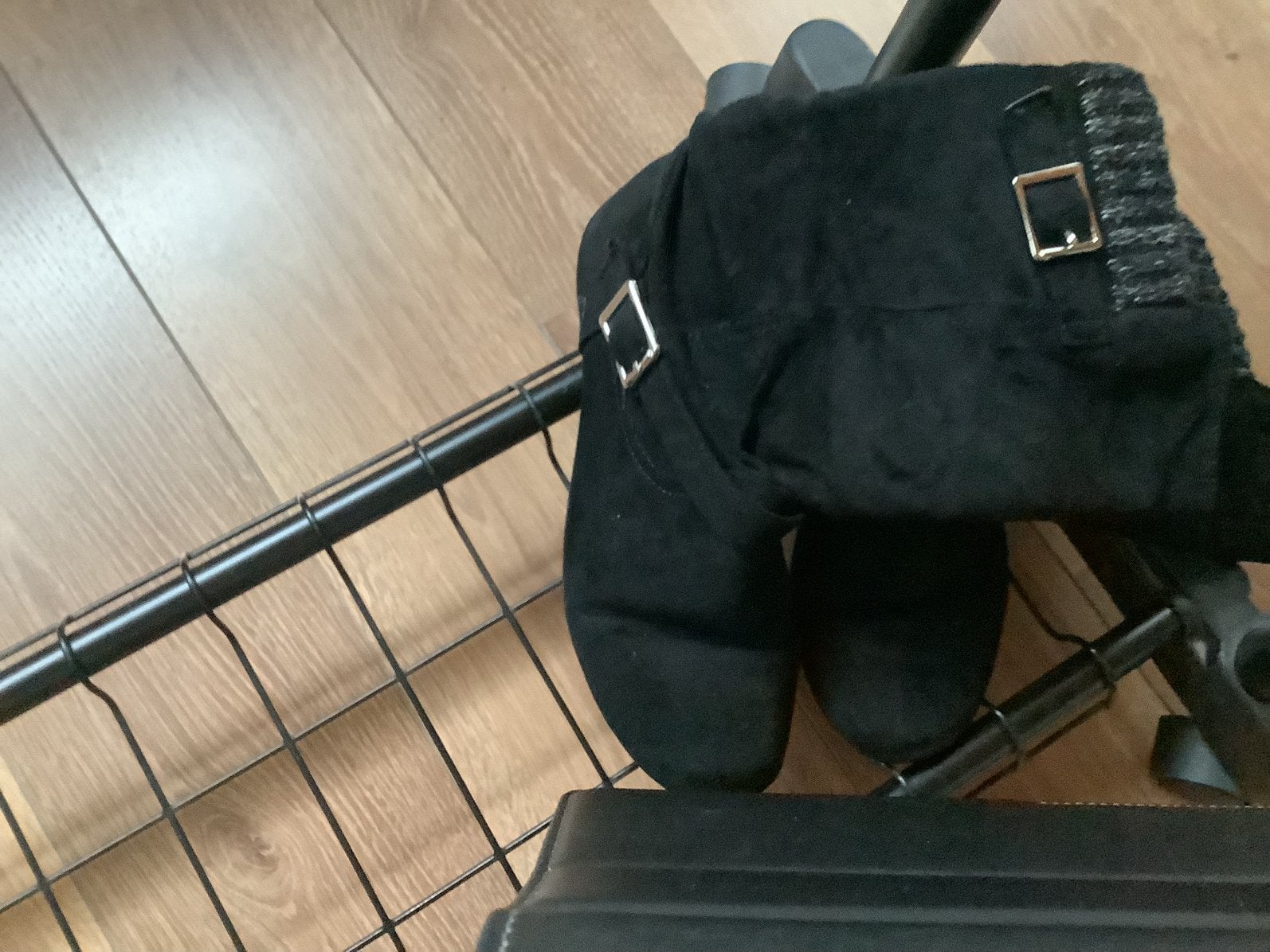 Laarzen, Enlèvement ou Envoi, Porté, Bottes hautes, Noir
