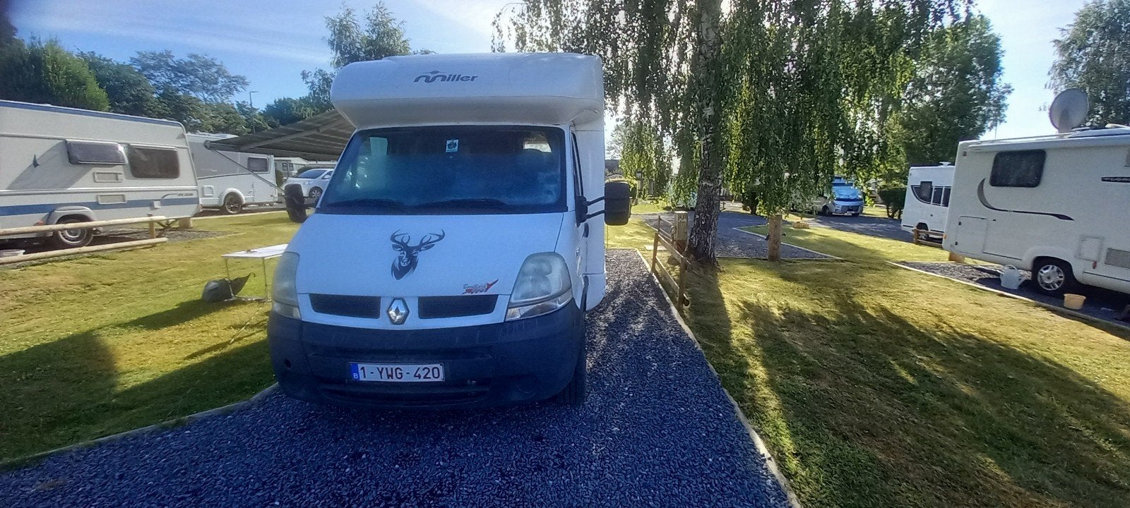 Mobilhome Renault Master, Boîte manuelle, Réfrigérateur, Particulier, 6 à 7 mètres