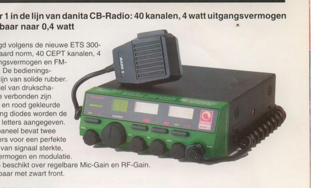 GEZOCHT  Danita Mark 5 groen, Ophalen of Verzenden