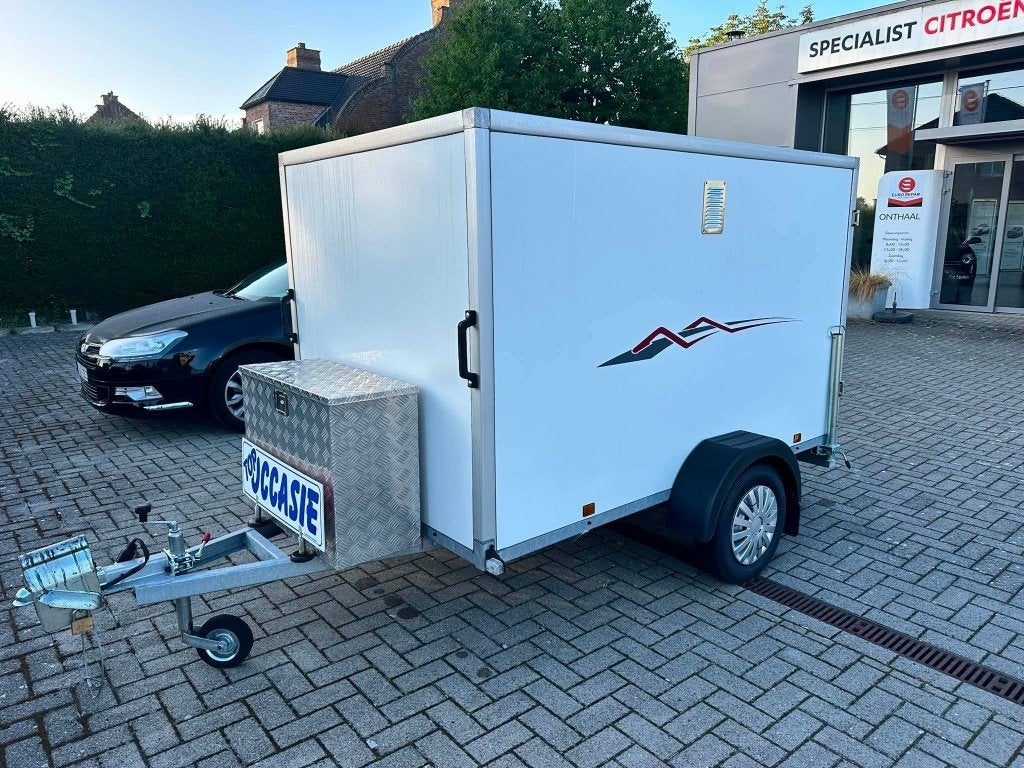 Power-Trailer BG75U gesloten aanhangwagen, Auto diversen, Aanhangers en Bagagewagens, Ophalen, Zo goed als nieuw