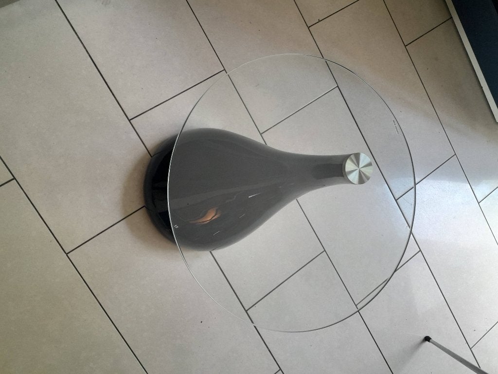 Table d'appoint, Maison & Meubles, Rond, 45 à 60 cm, Verre, Enlèvement