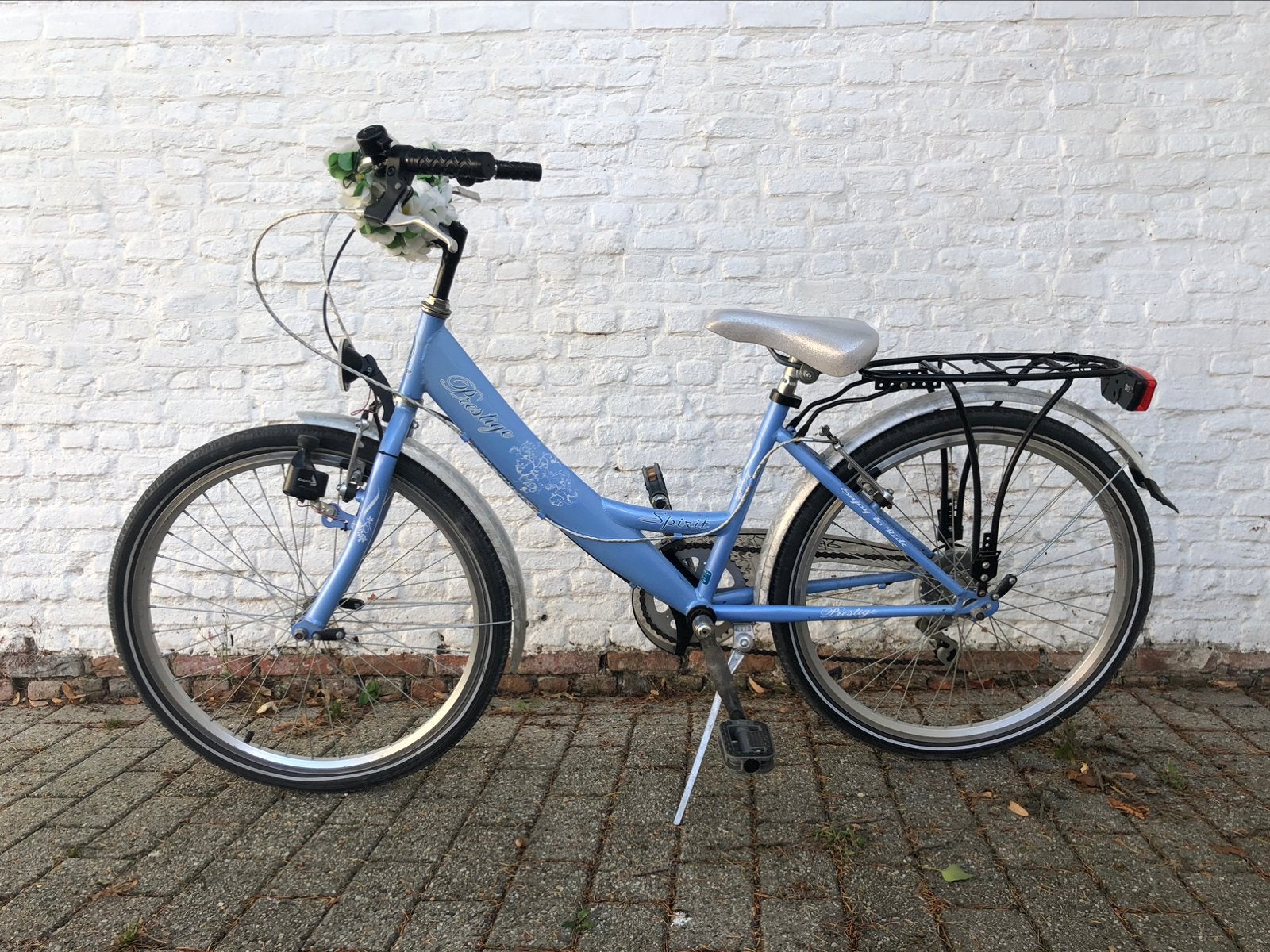 Meisjesfiets 9-12jaar 24inch, Ophalen, Gebruikt