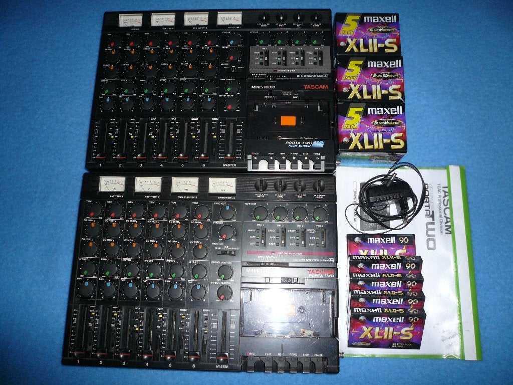 Unique Tascam combo porta two monitor S-1010M + 112R master!, TV, Hi-fi & Vidéo, Appareils professionnels, Enlèvement