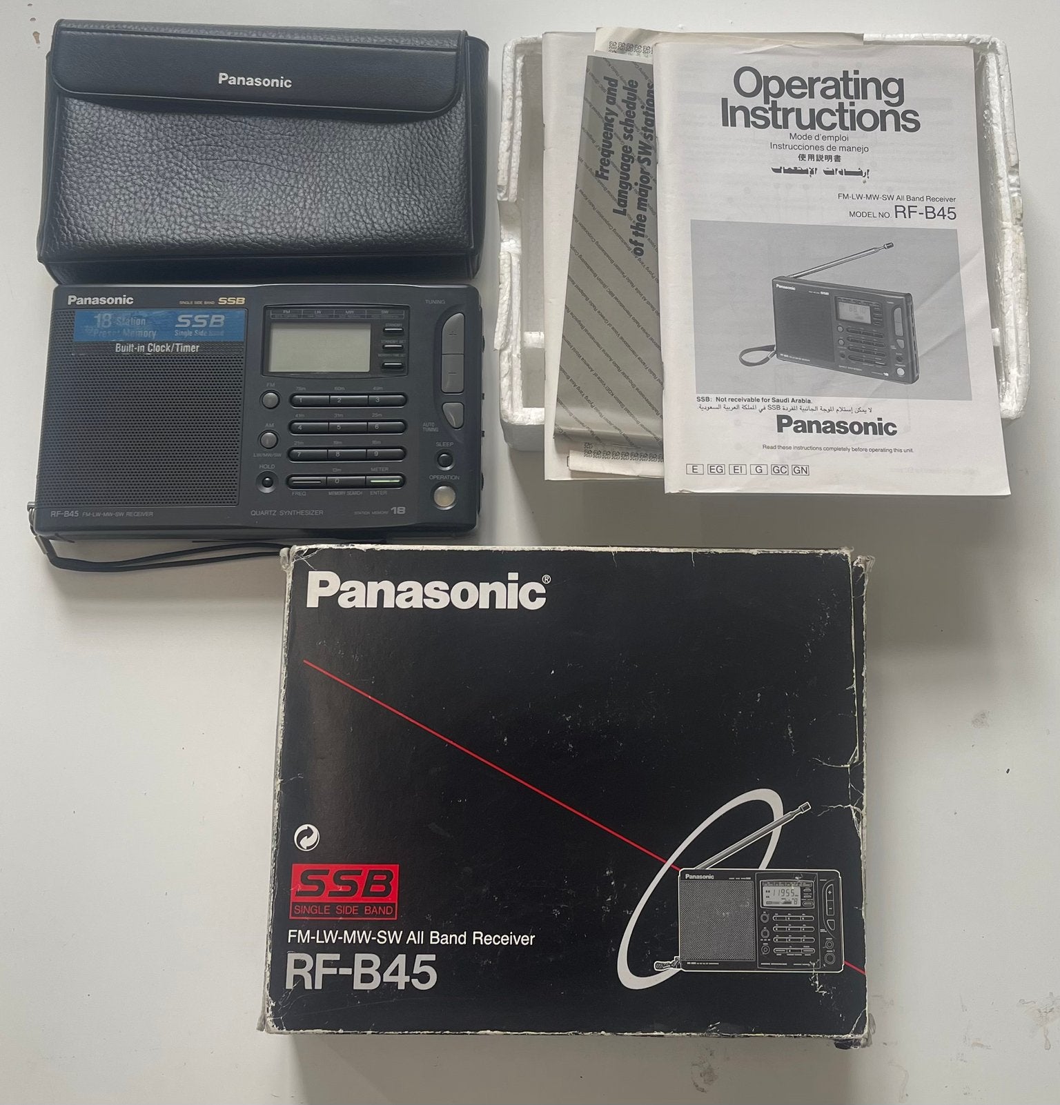 Panasonic RF B45 Radio All Band Receiver, Audio, Tv en Foto, Ophalen of Verzenden, Radio