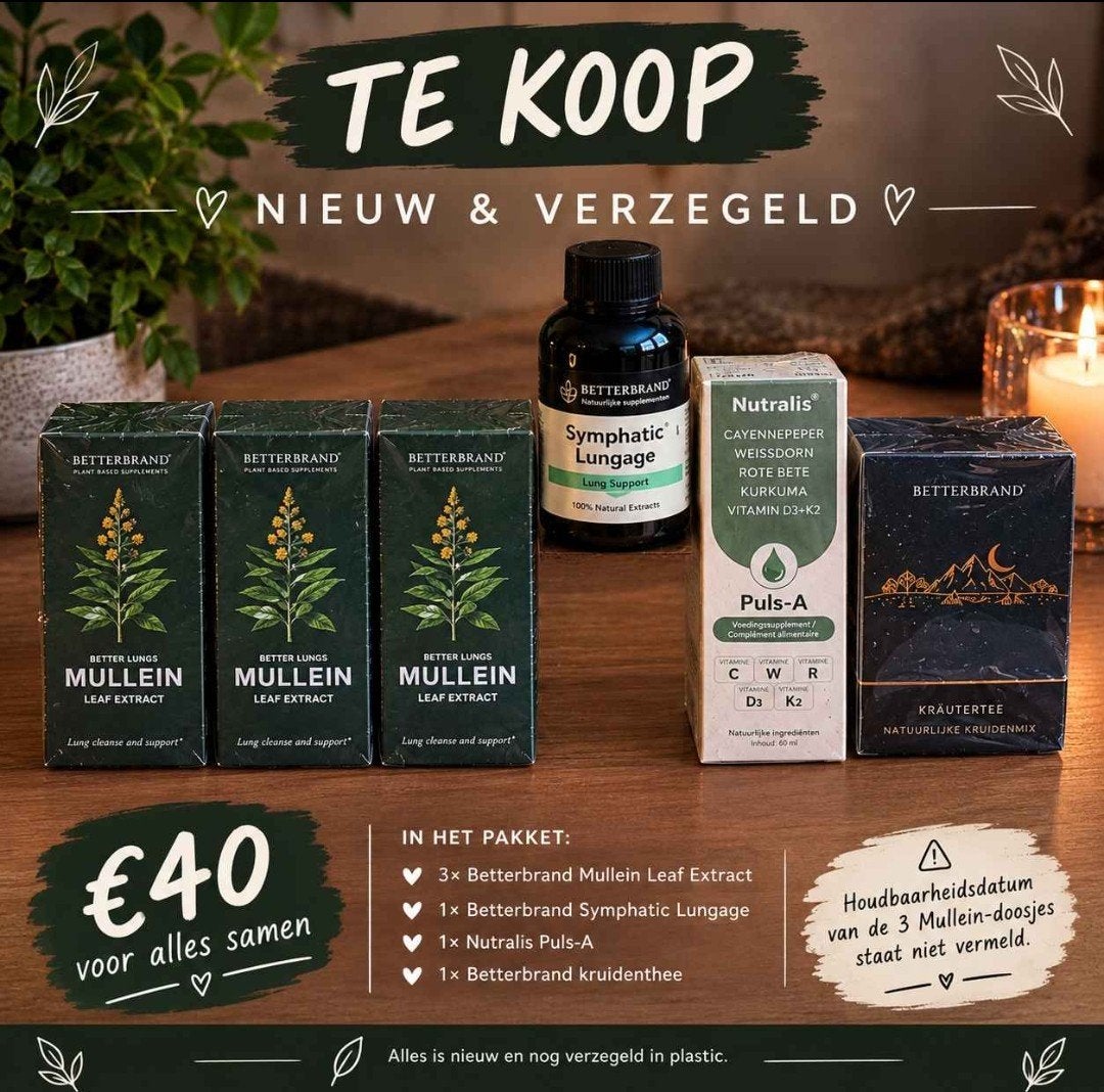 Nieuw en ongeopend supplementenpakket te koop!, Ophalen
