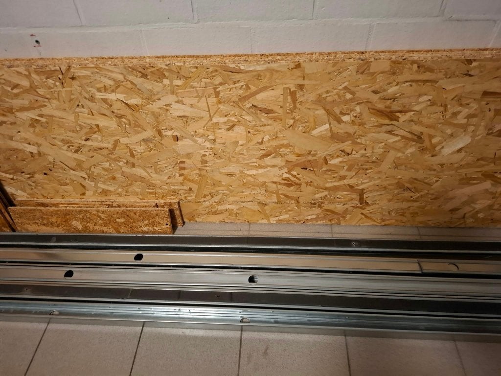 Lot OSB-platen + bijhorende profielen, Enlèvement, Utilisé, Autres matériaux, Moins de 20 mm